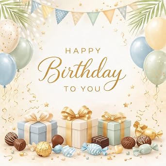 Happy Birthday Chocolate Gift Box – Chocolate Gifts for Men – Boys Birthday Gifts, Letterbox Chocolates – Ready to Gift Treat Box for Kids Adults