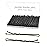 YINGFENG 220pcs Large 2.76-Inch Bobby Pins for Women, Super Grip Black Hair Clips with Box - Reusable Non-Slip Pins for Thick, Long Hair