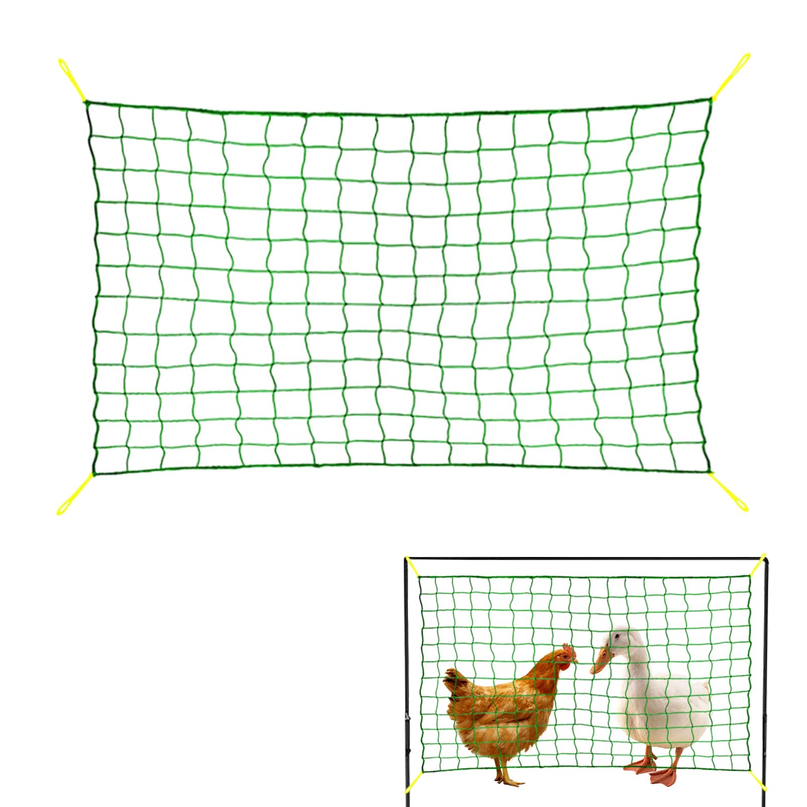 Backrest Net for Climbing Plants, Garden Netting for Creepers - Structures for Cucumbers Jewish Roses Grapes and Climbing Plants