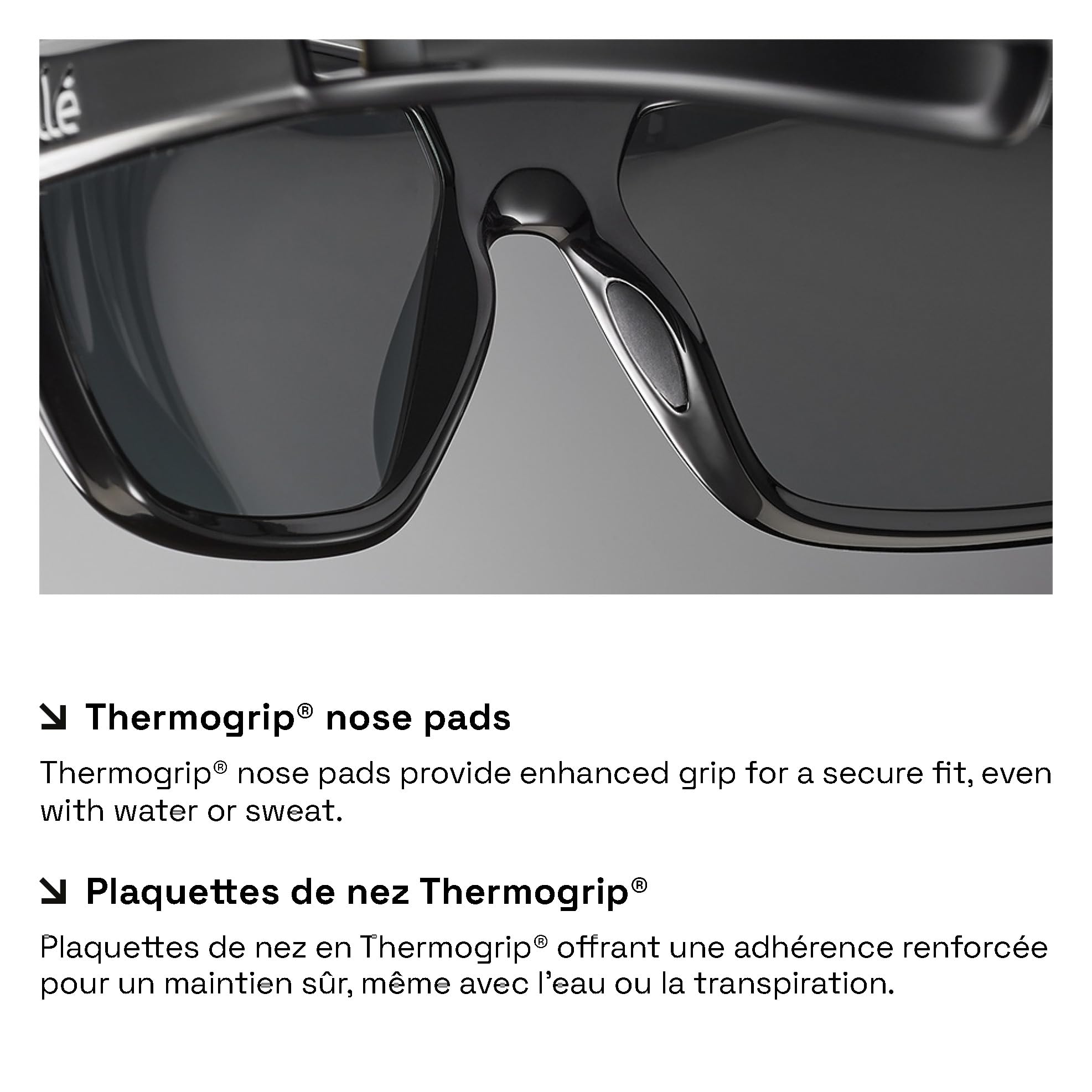 Bollé TERRUS Black Matte - Volt+ Gun Polarized - Sonnenbrillen - Größe S-M - Erwachsener