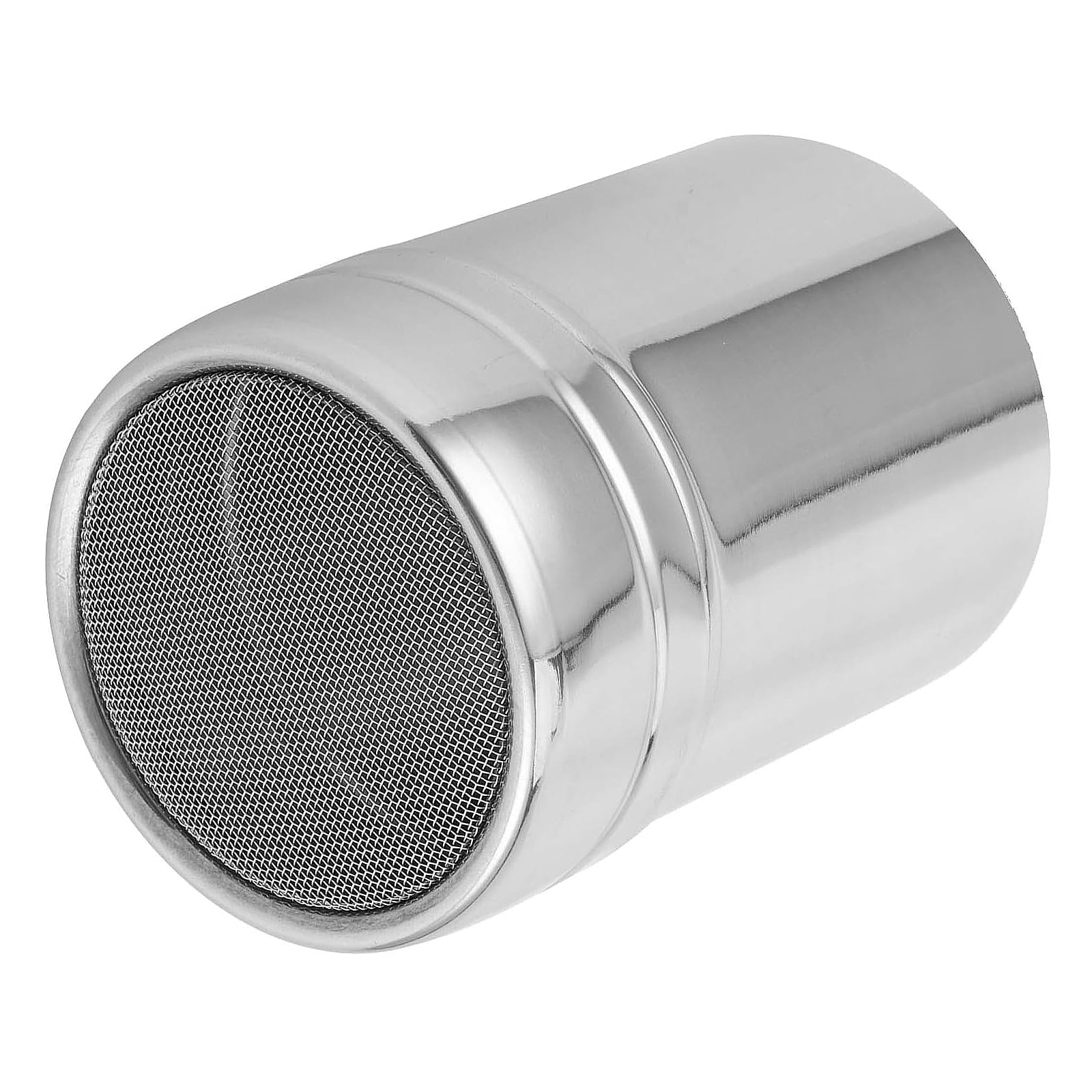 Flour Sugar Salt Shaker, Stainless Steel Flour Shaker, Chocolate Shaker for Cappuccino, Icing Sugar Shaker, for Icing Sugar, Cocoa, Baking,Kitchen Craft,Spices Durable and Easy to Clean