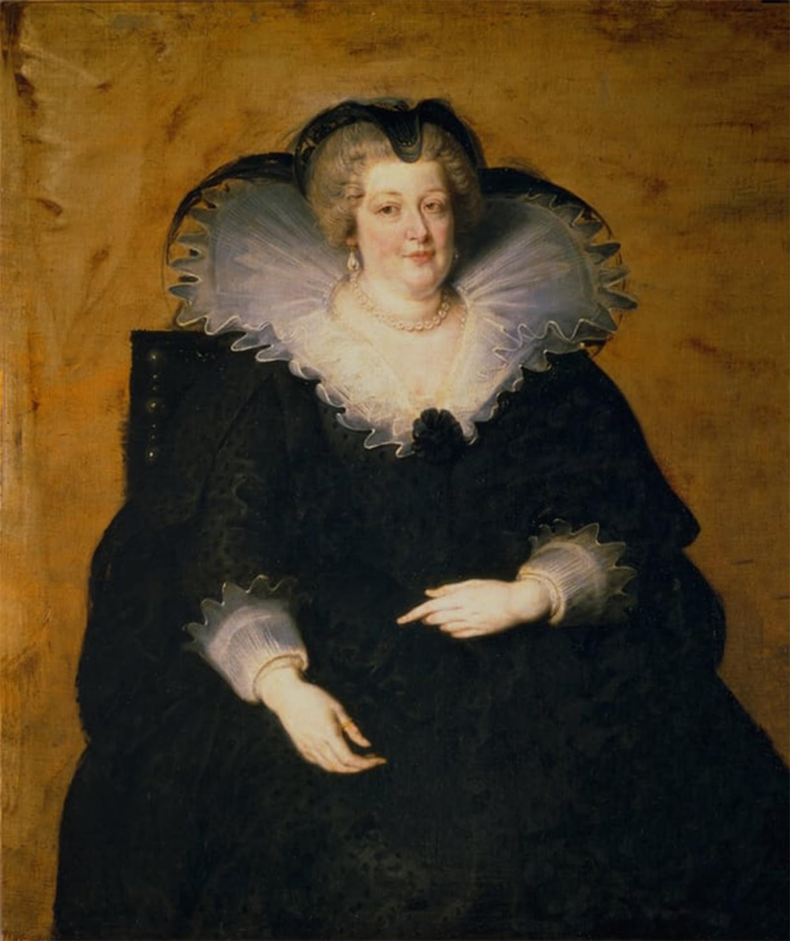 SERENDIPITP Vintage Wall Art Canvas Nordic Poster Canvas Print Picture Maria Von Medici by Peter Paul Rubens Wall Art Poster for Home Decor 60x90cm