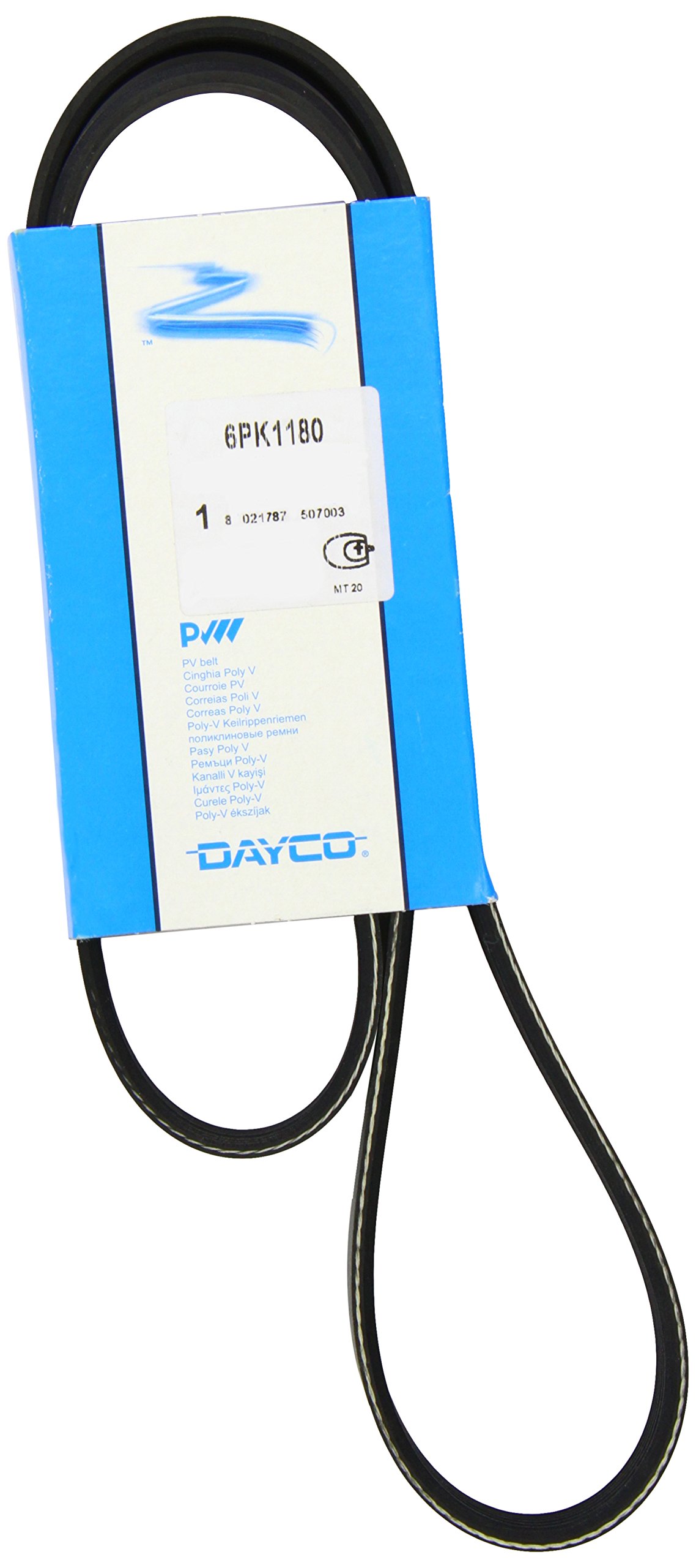 Dayco Ktbwp2964 Bomba De Agua Con Kit Correa Distribución + 6Pk1180 Correa Trapecial Poli V