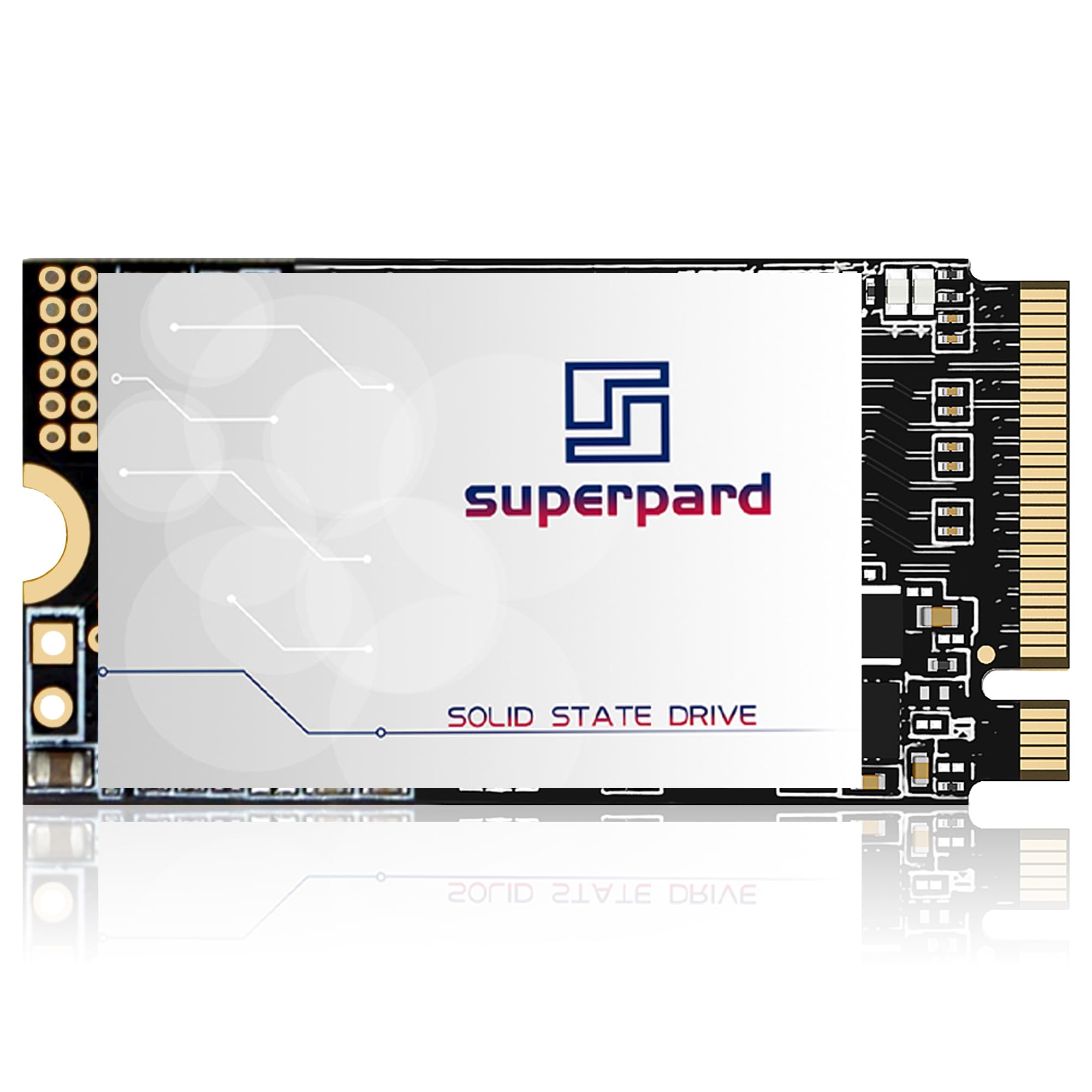 SSD 512 GB M.2 2242 NVMe PCIe Gen3.0 x 4, dysk twardy SSD wewnętrzny, kompatybilny z Ultrabook/Mini PC, technologią 3D NAND i energooszczędnością, do laptopów/systemów wbudowanych/zastosowań