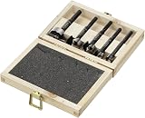 Bosch Professional 5-Piece Forstner Drill Bit Set (for Wood, Ø 15/20/25/30/35 mm, Length 90 mm, Drill Accessories) - 12
