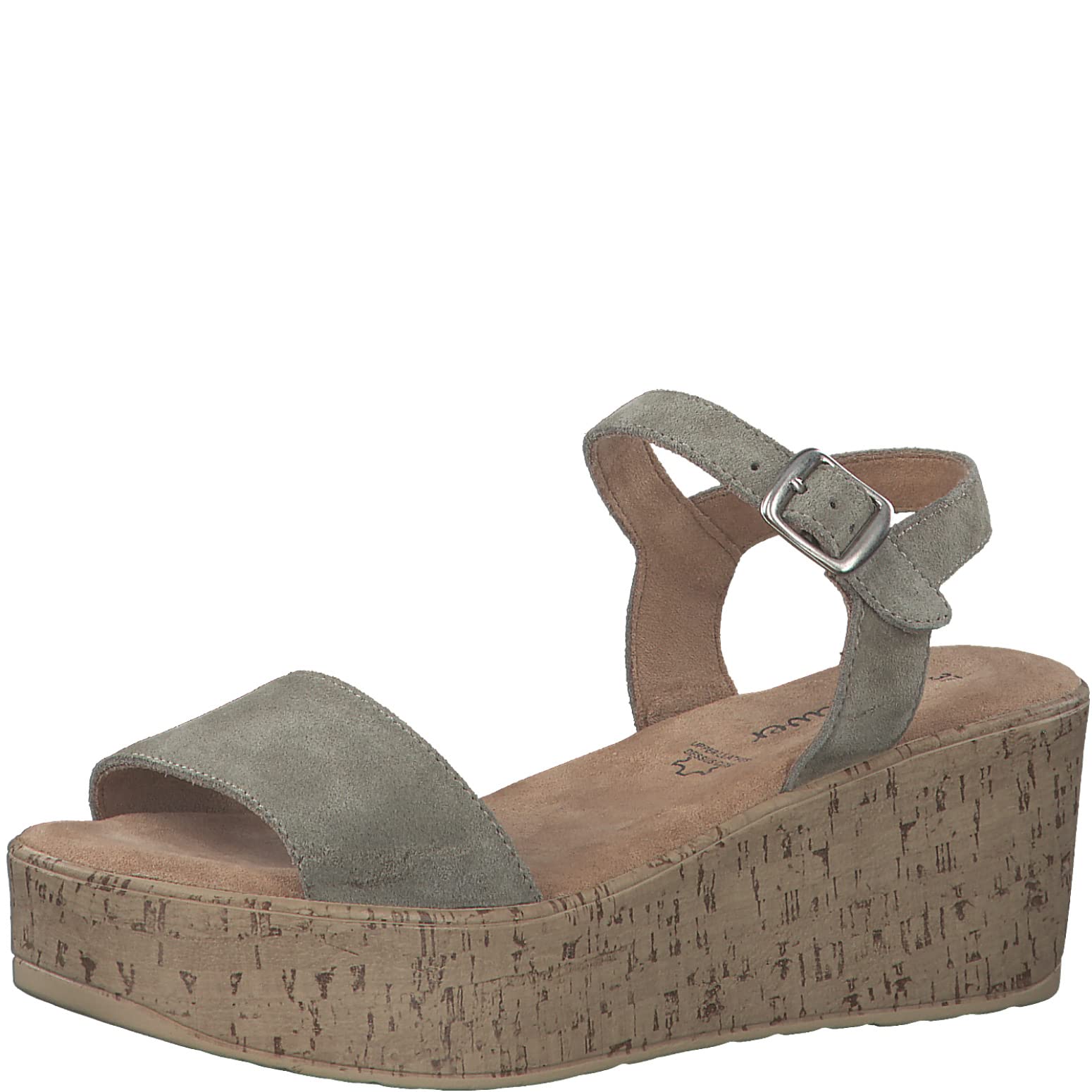 s.Oliver Women's 5-5-28311-20 Sandals, Pistachio 5 28311 20 728, 8 UK
