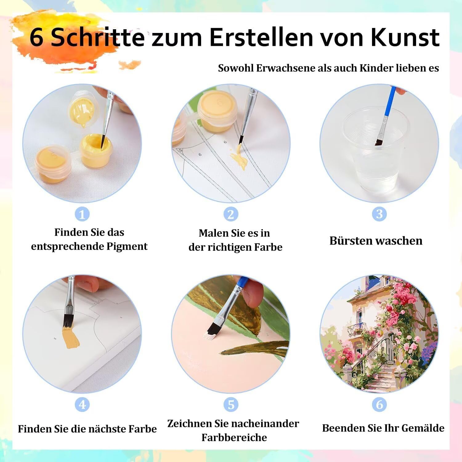 Pintar por Numeros Adultos Magnolia y caracol, Cuadros para Pintar por Numeros, Kit de Pintura al Oleo de Lienzo DIY para con Pinceles, Pigmento Acrílico, Decor para el Hogar 90x180cm Sin Marco z-859