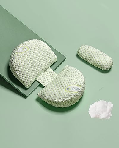 Almohadas de embarazo para dormir, almohadas de maternidad, desmontables y ajustables, imprescindibles para el embarazo para mujeres embarazadas,