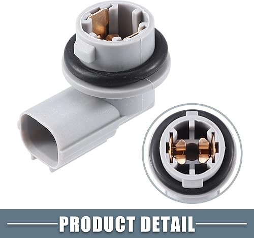 Miniatura 5 de 2 piezas de soporte de bombilla de luz de marcador lateral No.33304-TET-H01 para Honda Civic Sedan Hatchback 2016-2021 plástico