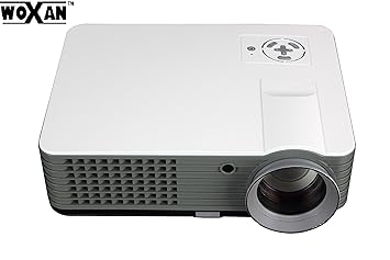 Woxan Smart Wifi Miracast projector 2000 lumens led Portable projector with HDMI / AV / VGA / USB / TV