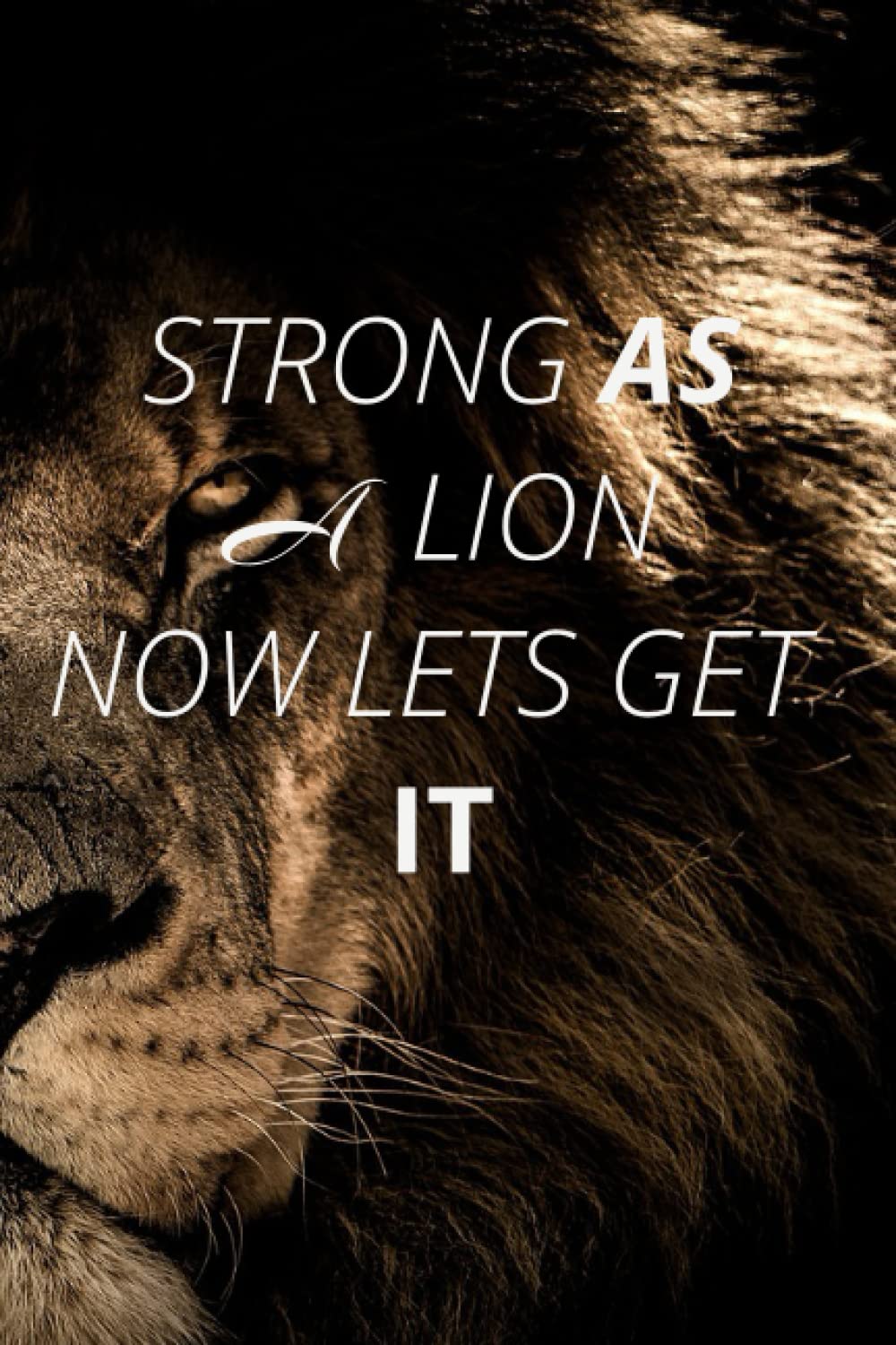 Independently published Strong As A Lion Now Lets Get It: Motivational Writing Journal For Adults, Teens