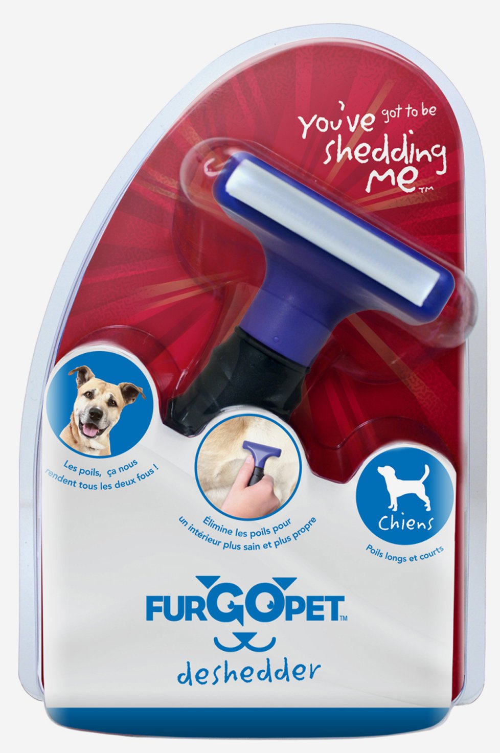 FurGoPet Deshedding Tool for Small Dogs