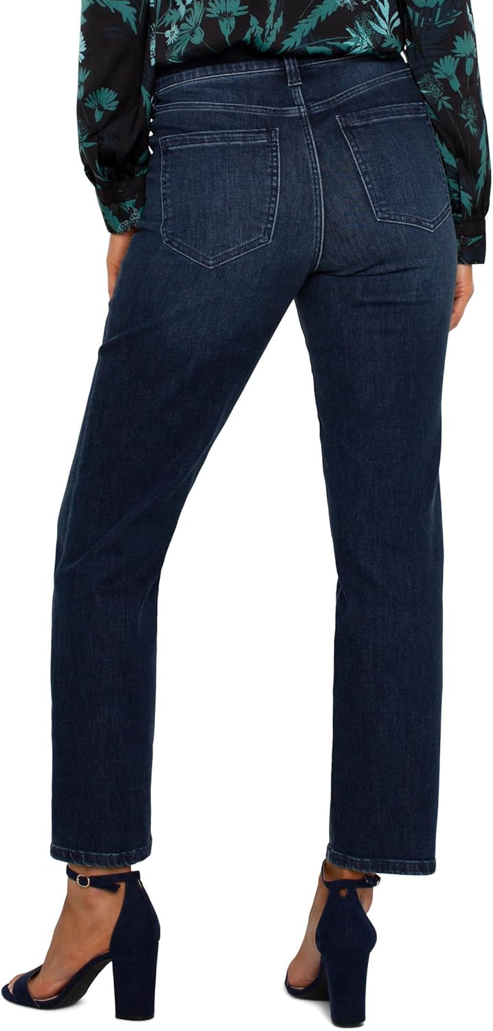 Liverpool Los Angeles Gia Glider Pull On Slim Mid Rise Stretch Denim in Warner Lake - Image 2