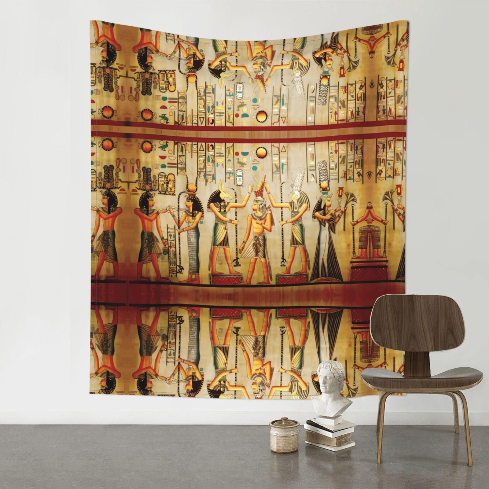 YYHWHJDE women in ancient egypt Prints 60x51in Wall Tapestry – High-Grade Polyester Throw for Dorm, Beach & Home Decor