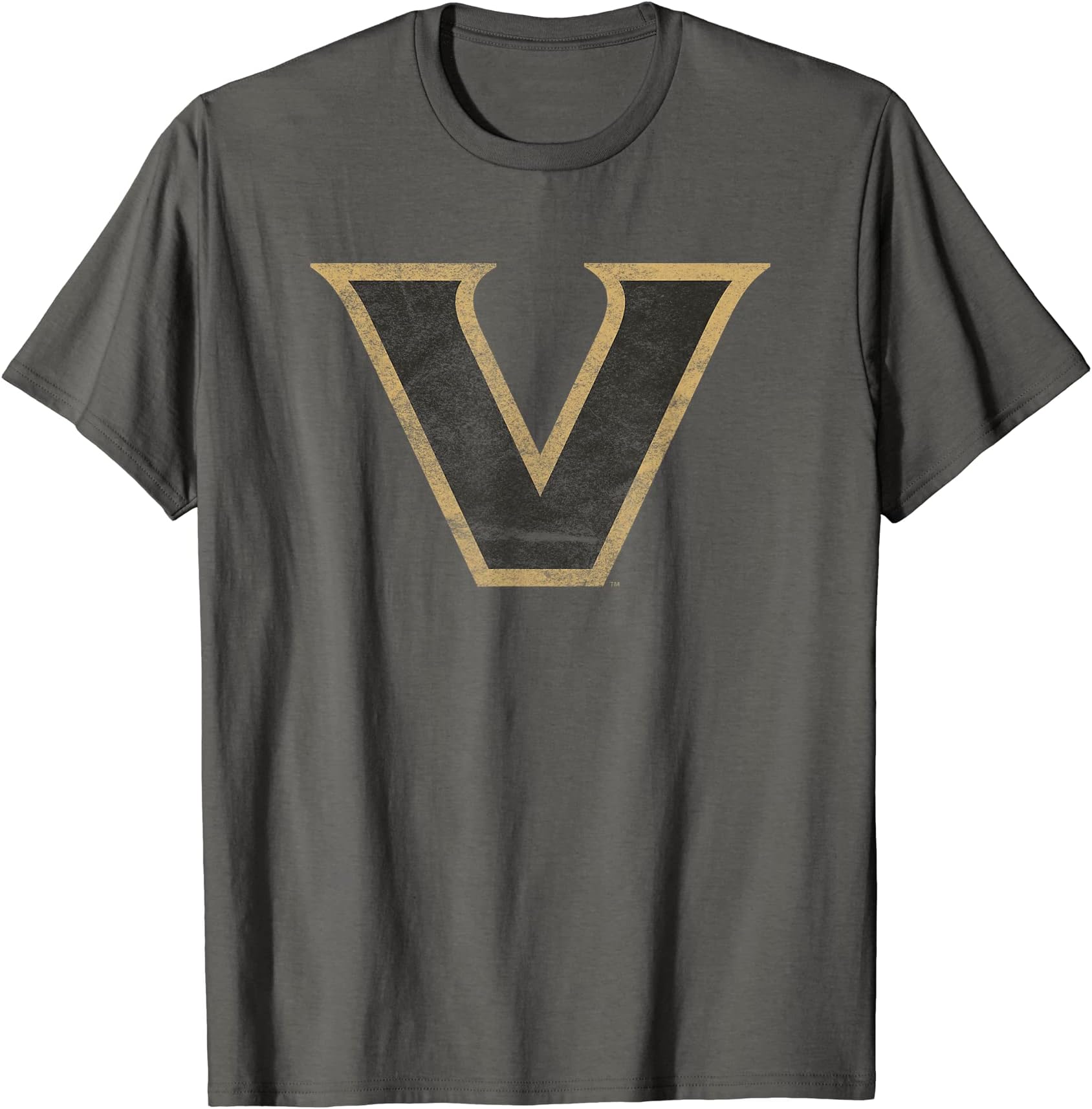 Campus LabVanderbilt University Commodores Distressed Primary T-Shirt