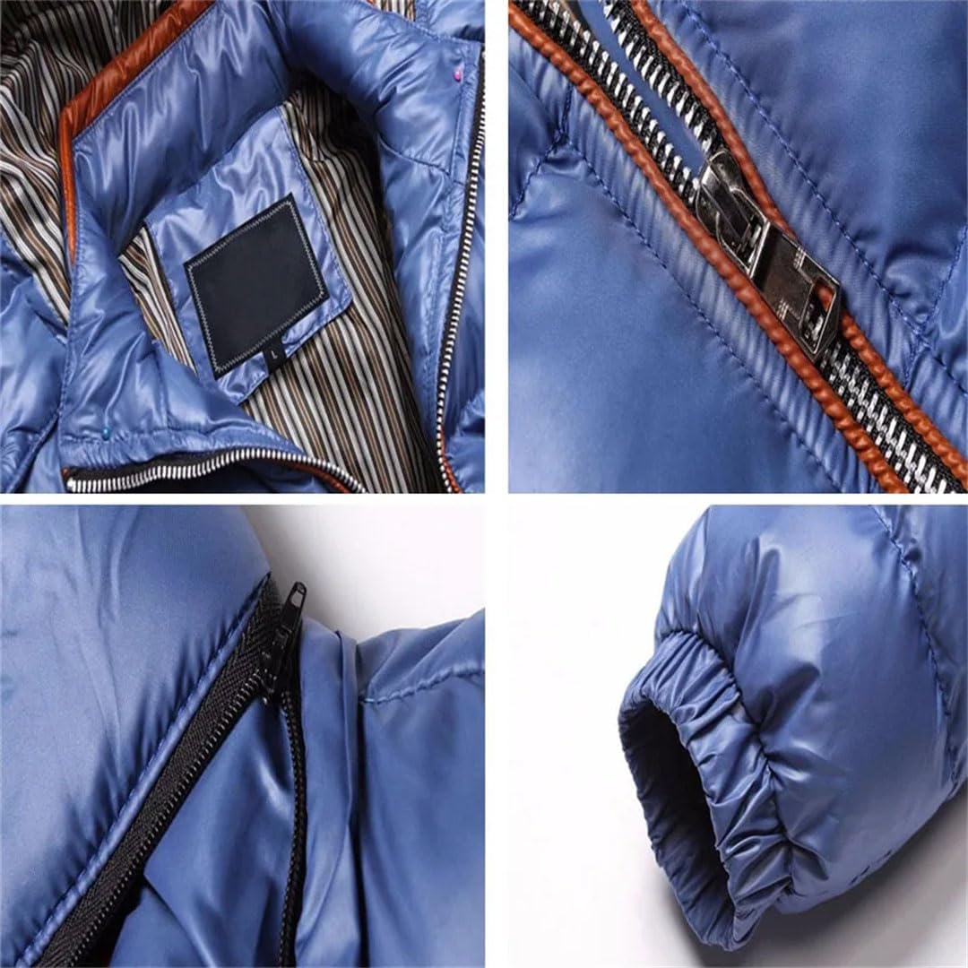 Men Padded Jacket Cotton Thermal Thick Parkas Male Outwear Windbreaker Hoodies Coats Clothing