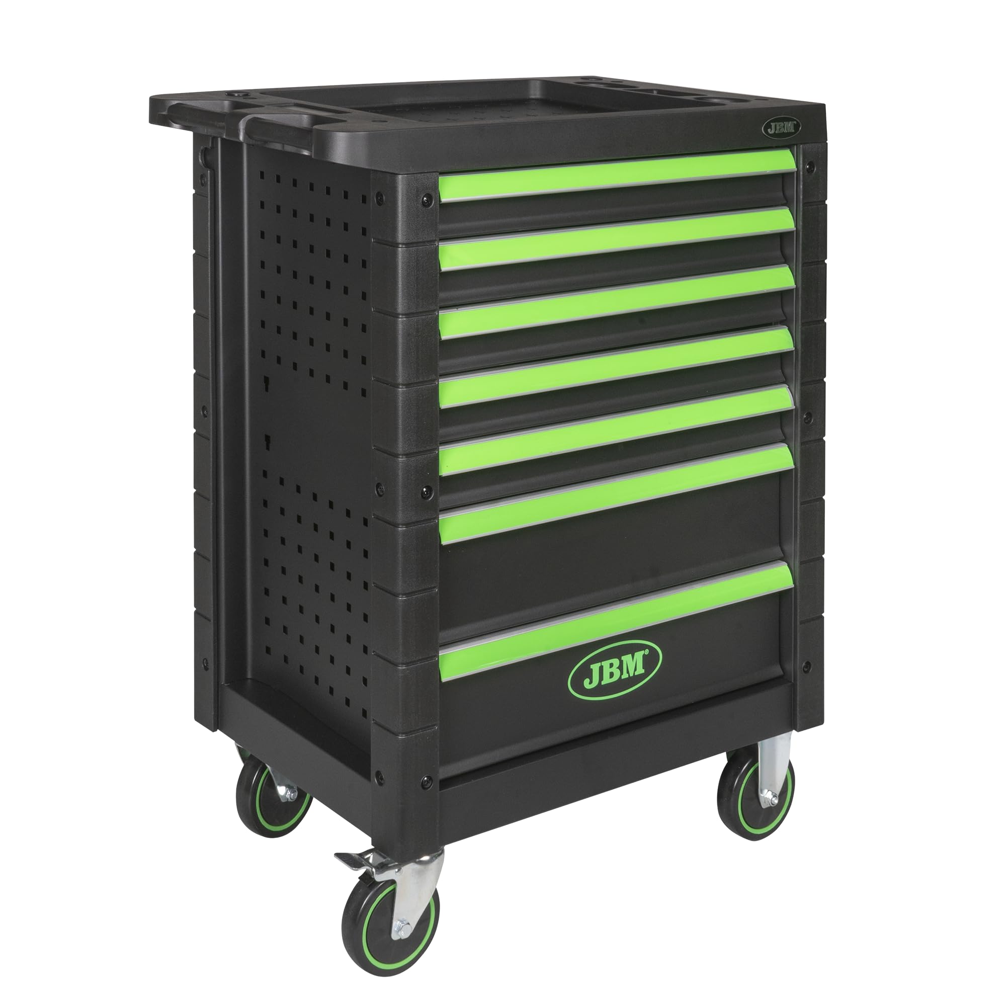 JBM Carrello A 7 CASSETTI CONSENZA Utensili - Verde