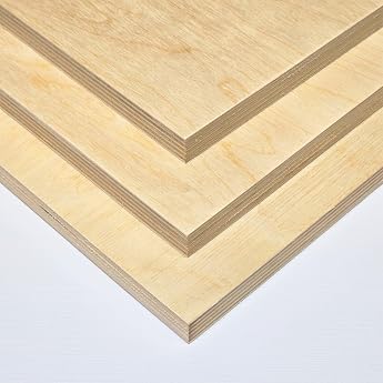AtHaus  Multiplex 15mm - Sperrholz Zuschnitt - Birkensperrholz f r DIY-Projekte Basteln Modellbau & kreative Holzarbeiten - Holz Platten - In individuellen Gr en erh ltlich 20x10 cm
