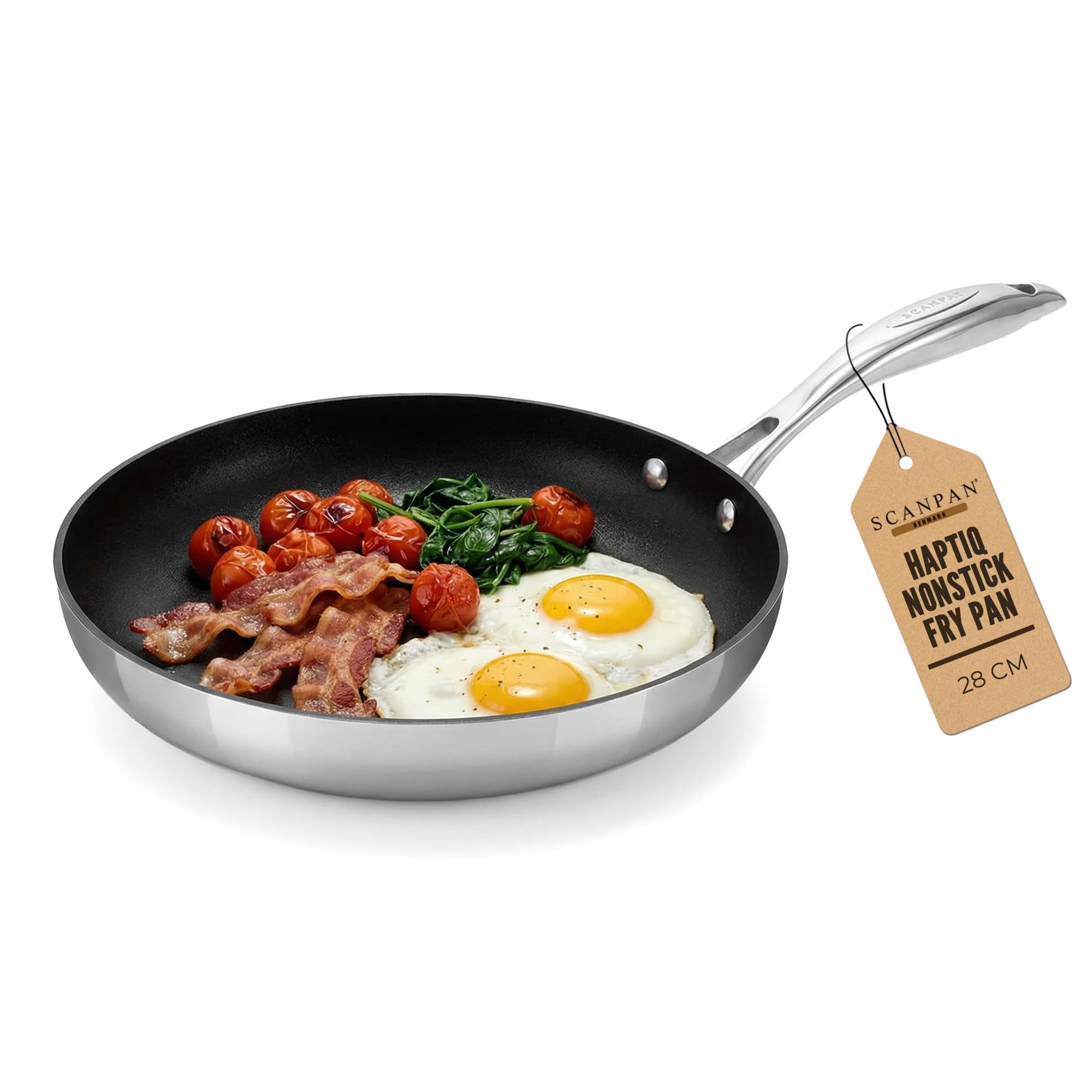 SCANPAN Padella Senza Coperchio Linea HaptIQ, diam.​cm 28