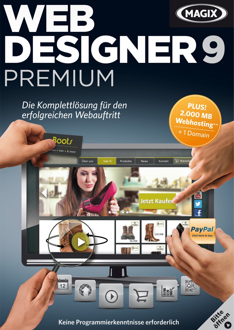 MAGIX Web Designer 9 Premium [Download]