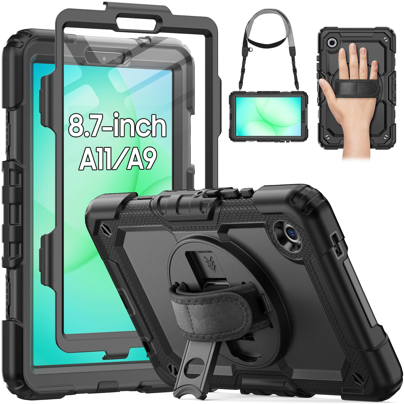Amazon.com: HXCASEAC Case for Samsung Galaxy Tab A9/A11 8.7 Inch