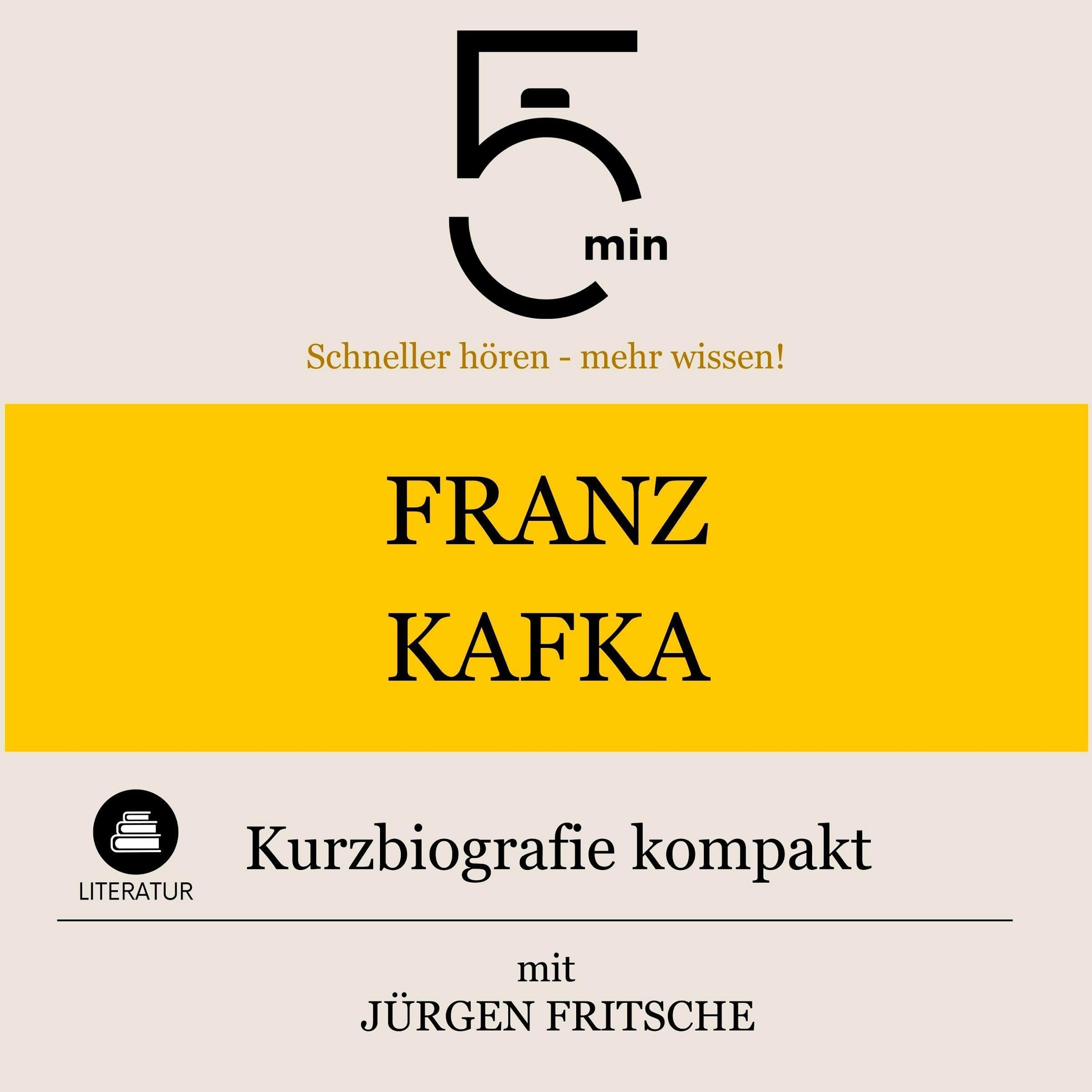 Cover art for Franz Kafka - Kurzbiografie kompakt