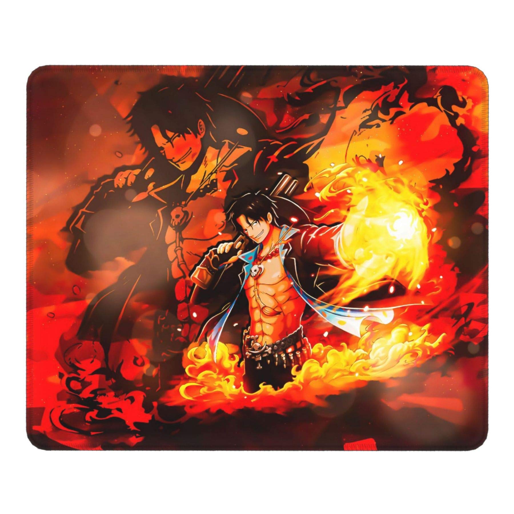 one Piece Mouse Pad for Computer - Anime Gaming Large Mouse Pad Non Slip Rubber Mat for Computers 9.8x11.8IN -09