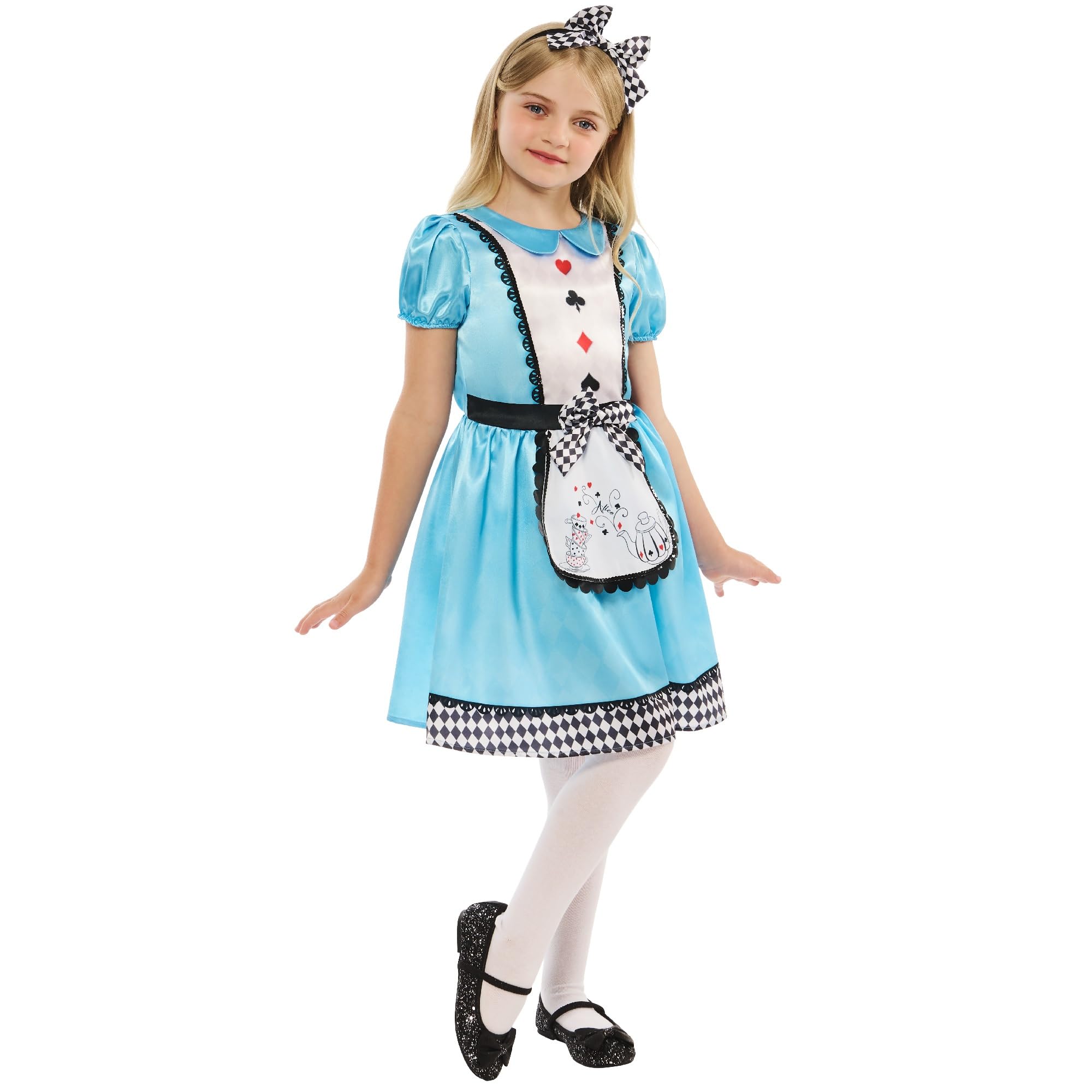 Rubies Official Alice Costume, Childrens Fancy Dress, Size Age 3-4 Halloween