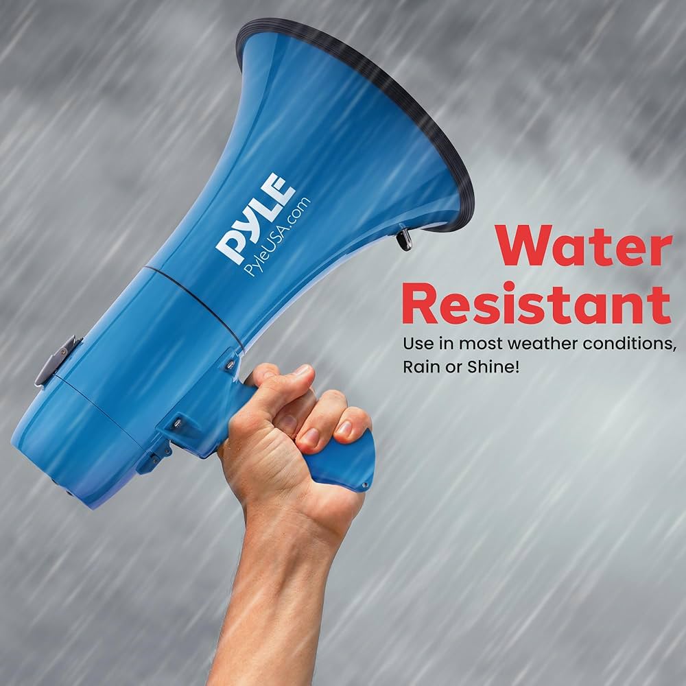 【R.Mさん専用】Supreme メガホン PYLE 開封のみ新品未使用電池付き Amazon | Pyle 40W メガホン 拡声器】731mまで音声が届く 重量