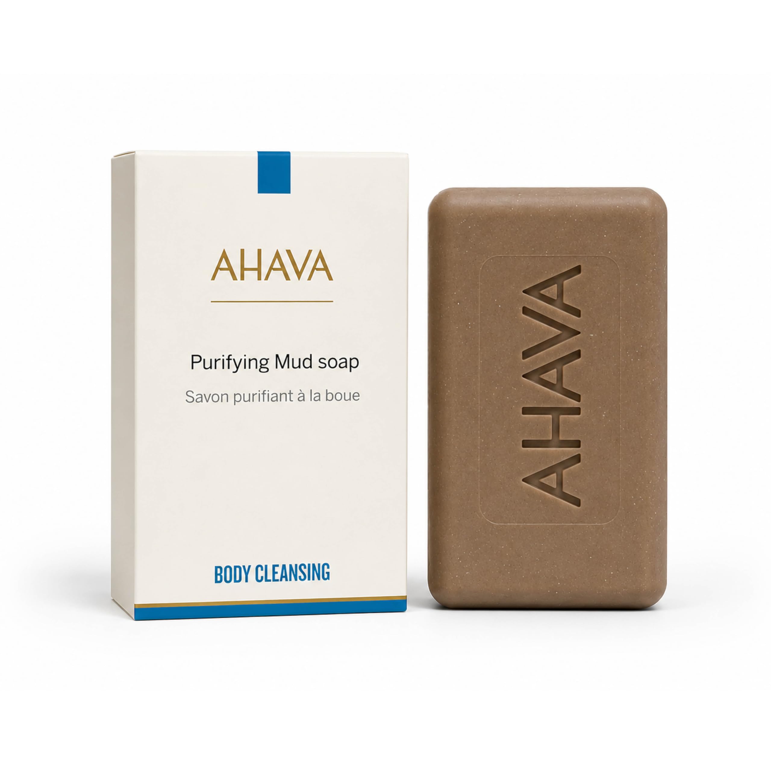 Ahava Deadsea Mud Purifying Mud Soap, 1 opakowanie (1 x 100 g)
