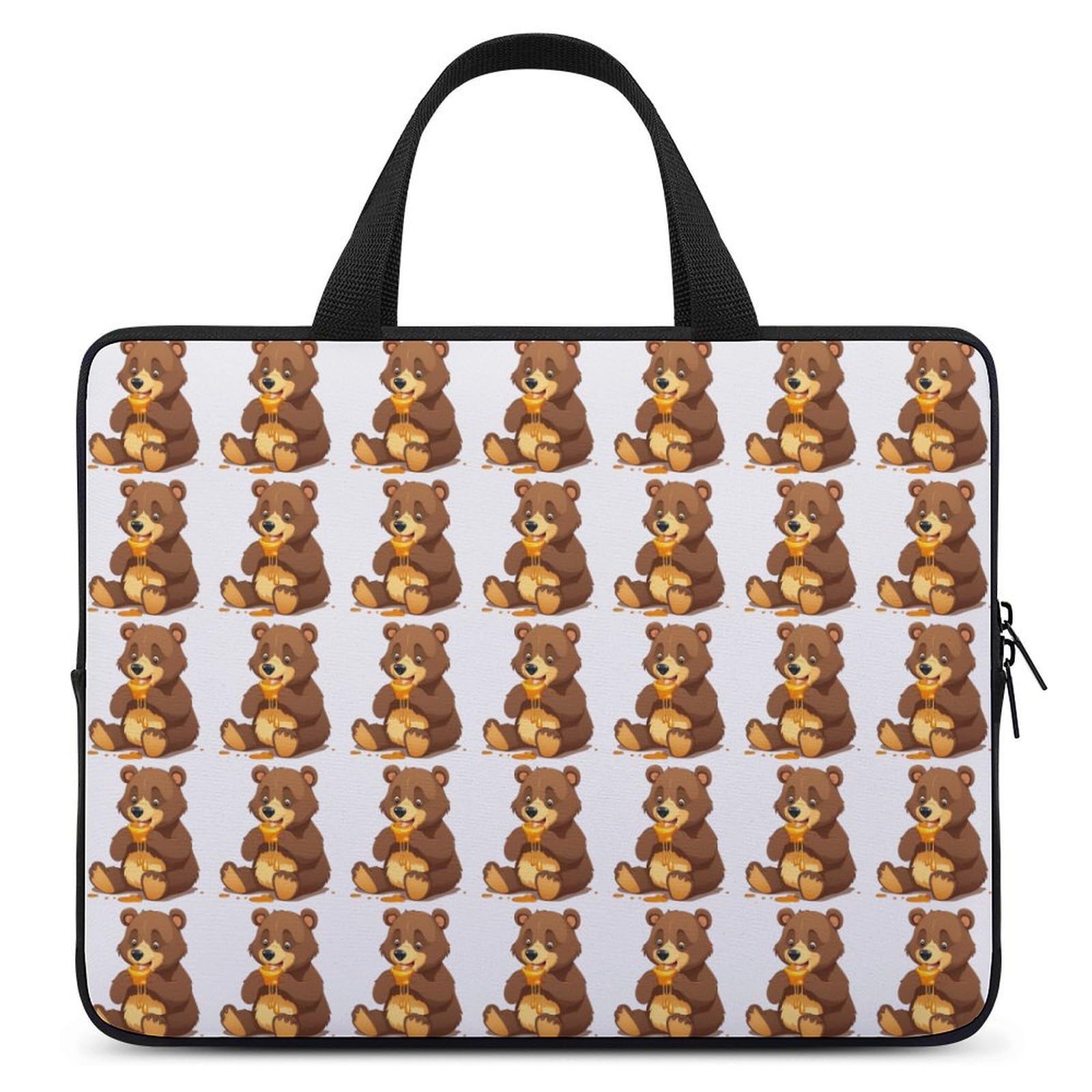 Housse ordinateur portable 15 pouces etanche protection PC Bear Eating