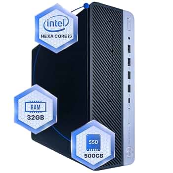 Amazon.com: HP ProDesk 600G4 Desktop Computer | Hexa Core
