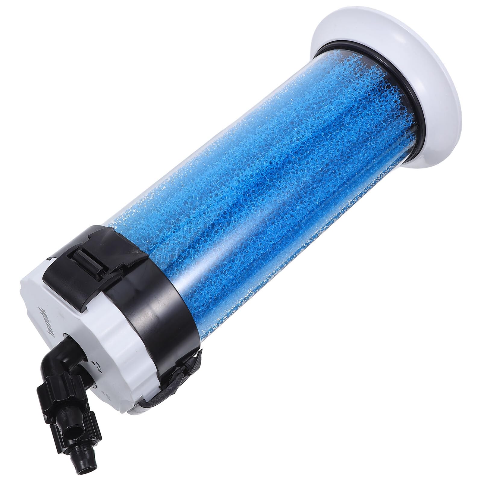 Abaodam Aquarium Kanisterfilter Extern Leise mit Wasserpumpe Filter für Aquarien und Schildkrötenbecken Geräuscharmer Außenfilter mit Einfacher Reinigung und Verbesserter