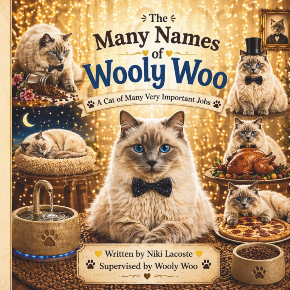 The Many Names of Wooly Woo: A Cat of Many Very Important Jobs