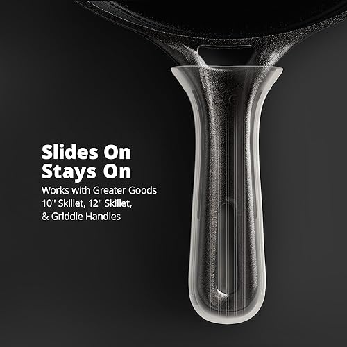 Miniatura 10 de Greater Goods Funda de silicona para sartén y plancha de hierro fundido gG, diseñada en San Luis, verde salvia