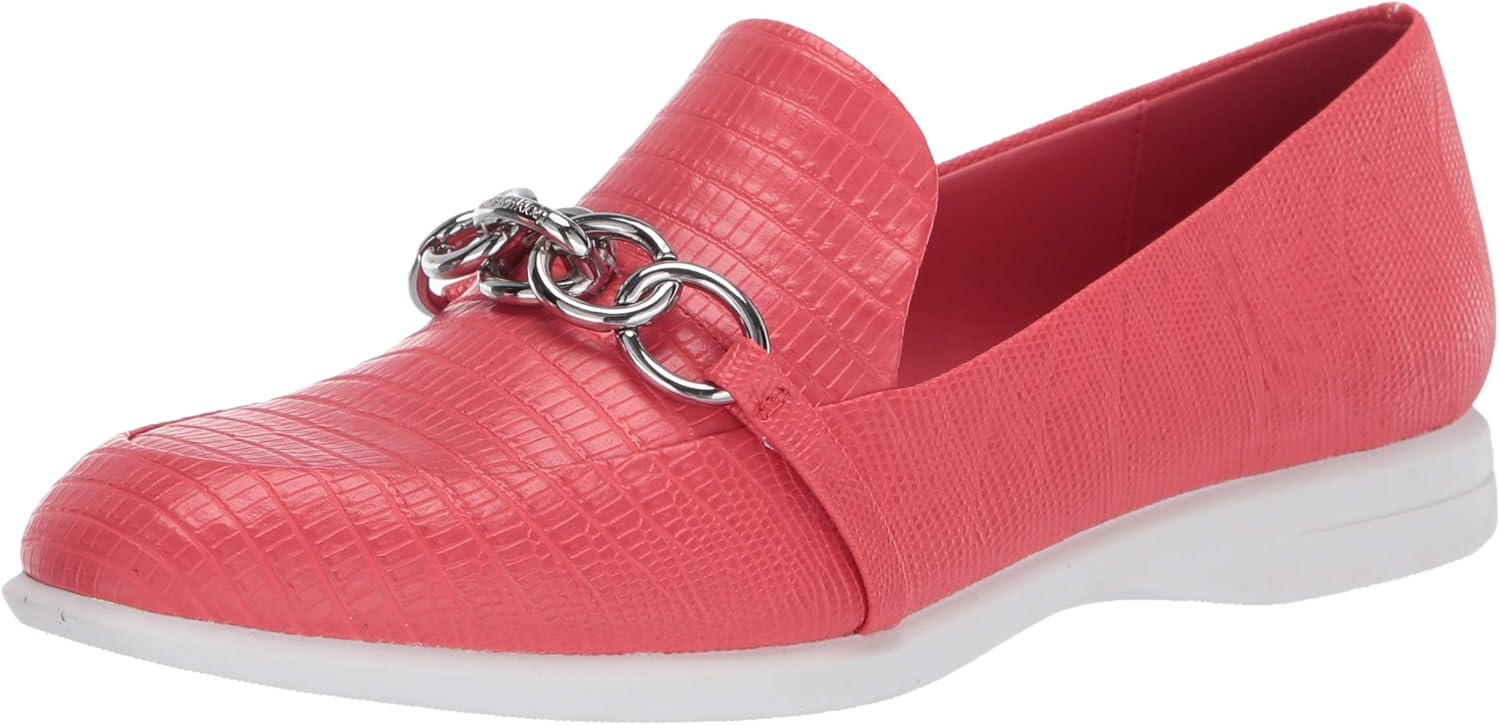 Calvin Klein Women's Loafer, Coral