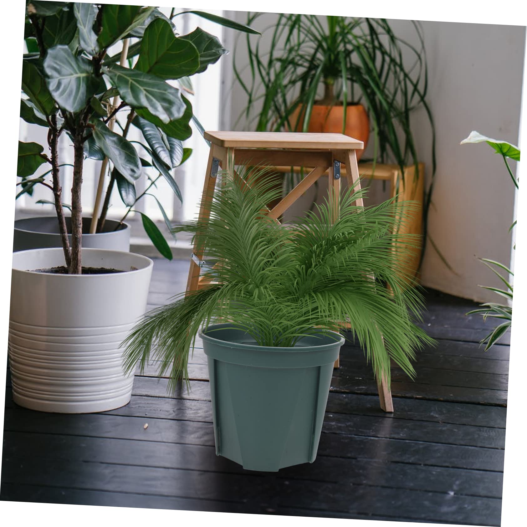 Hemobllo 5pièces Pot De Fleur Rond Drainage pour Plantation De Jardin Contenants De Plantation pour Pépinière Pots pour Plantes