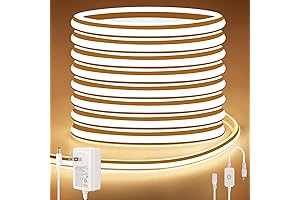 Lamomo LED Neon Rope Lights: Illuminate Your Cabinets with Warmth and Ambiance