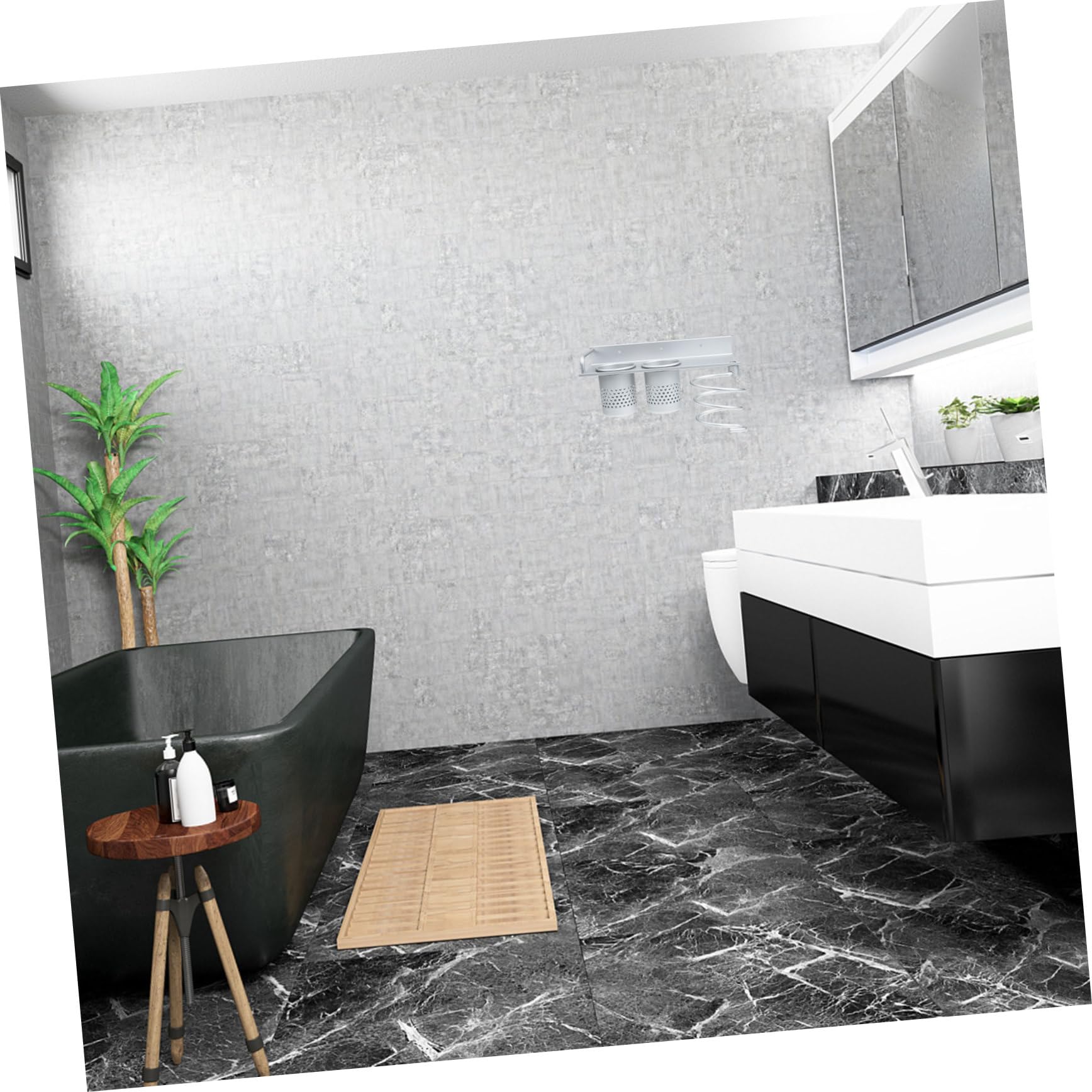 Selbstklebender Haartrocknerhalter zur Wandmontage