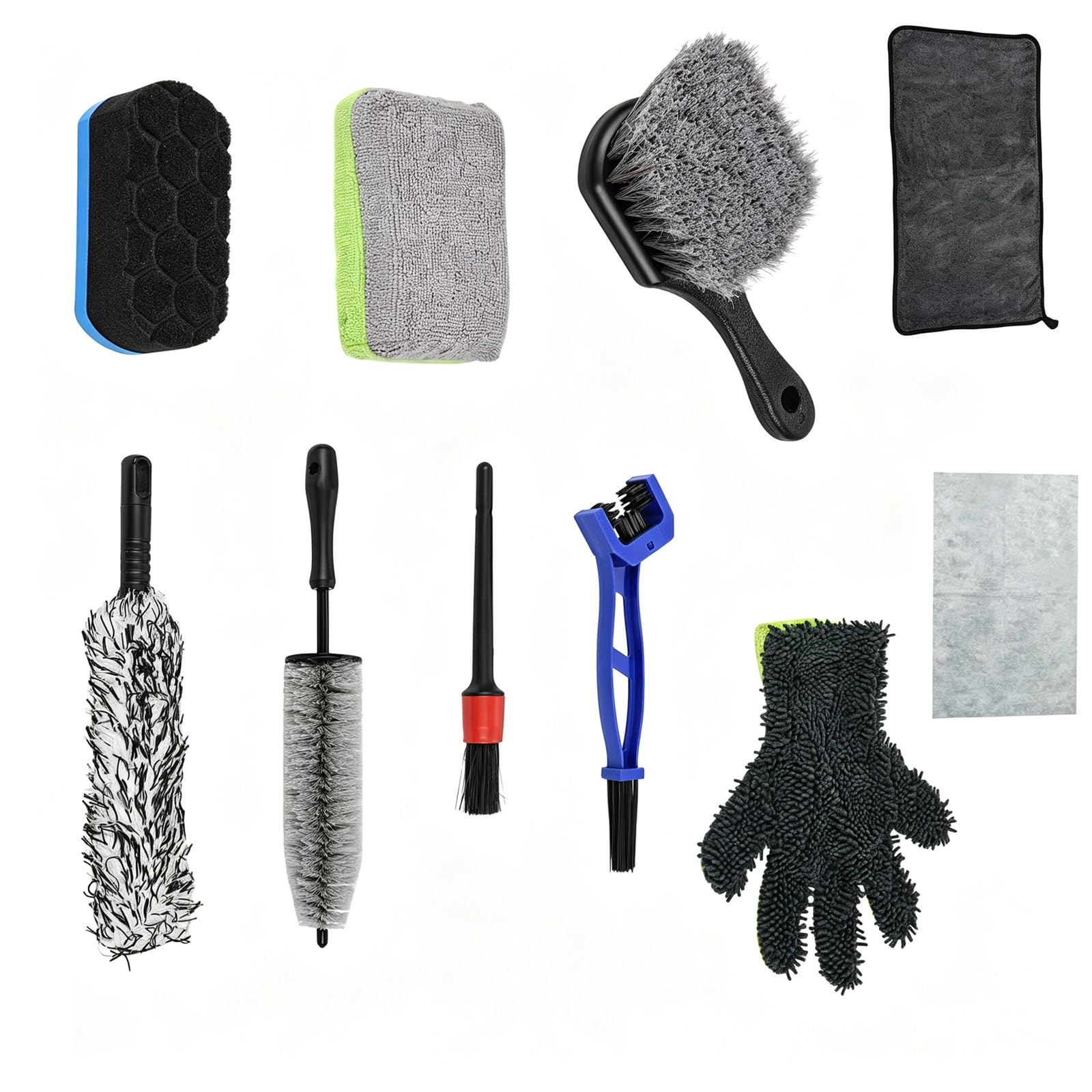 Set di strumenti per lavaggio e pulizia moto