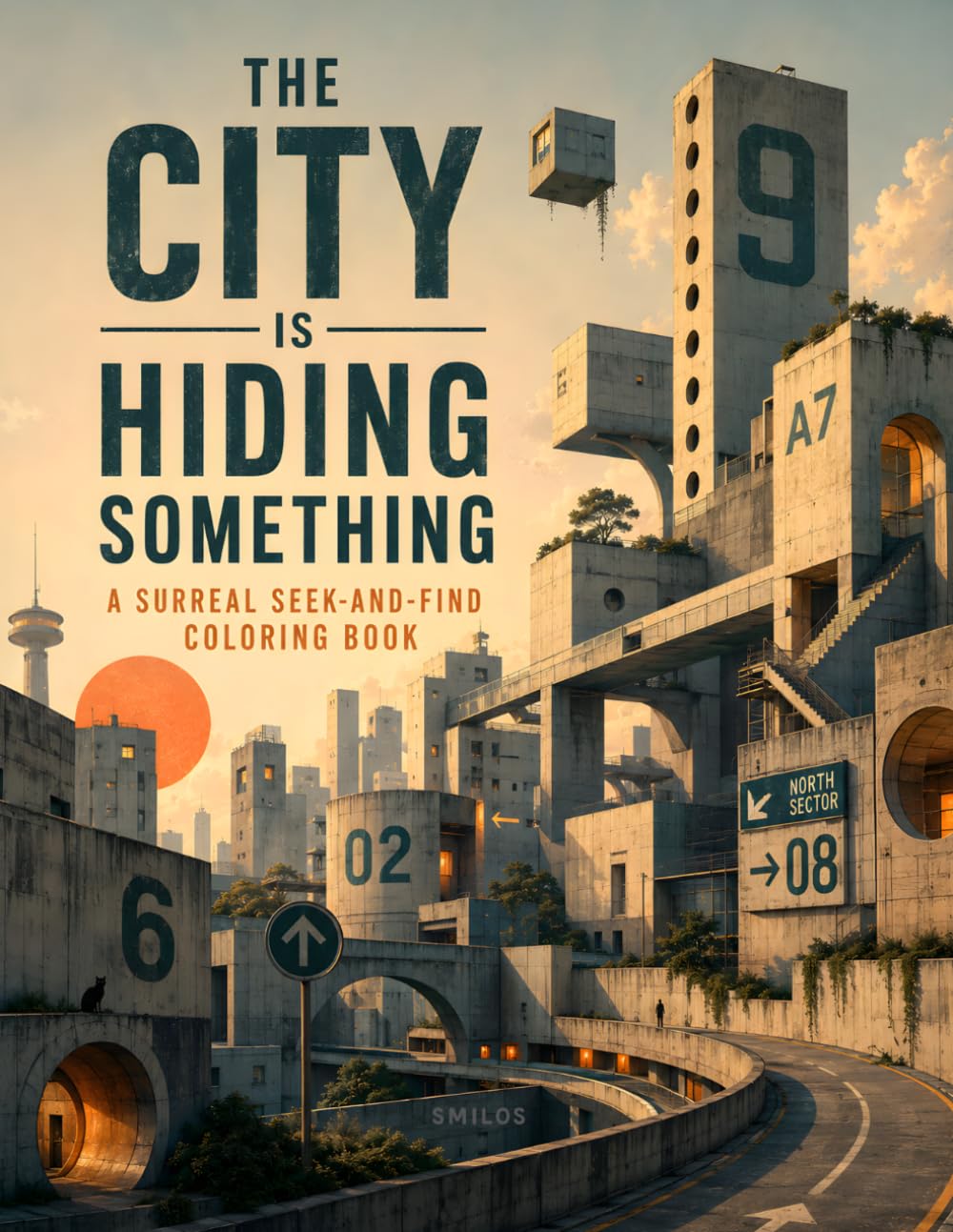 The City Is Hiding Something: A Surreal Seek-and-Find Coloring Book of Impossible Architecture, Hidden Objects & Strange Cityscapes