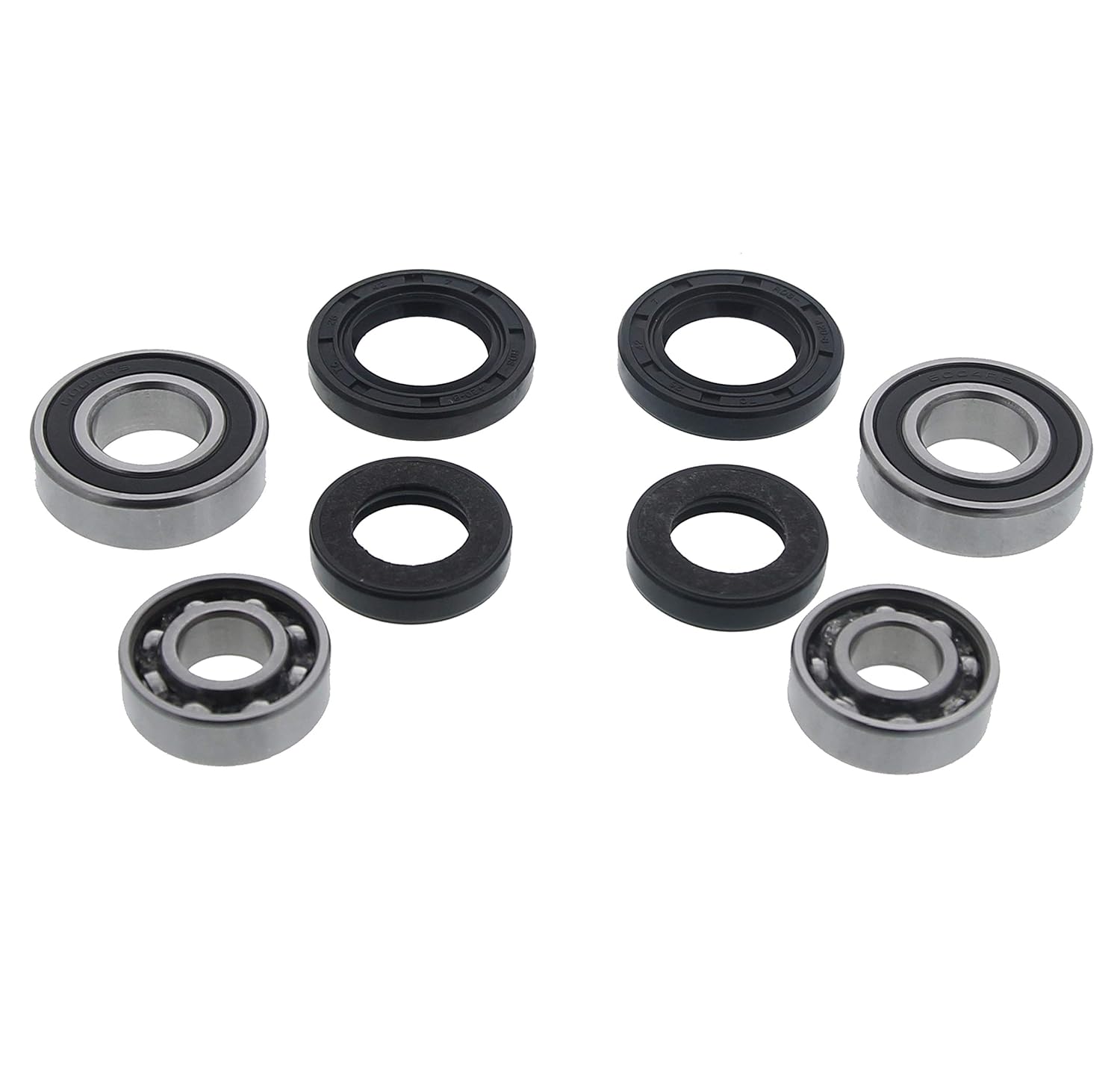 1989 1990 fits Suzuki LT250S 250 Quadsport Front Wheel Bearings & Seals X2