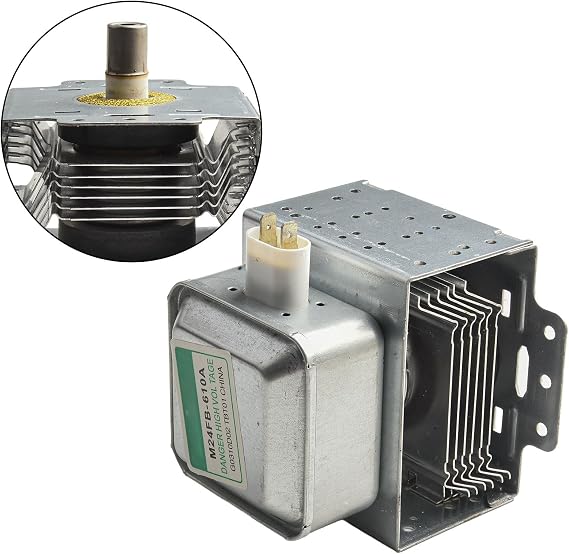 M24FB 610A Magnetron Replacement Part for Galanz Microwaves, Ensures Effective Heating