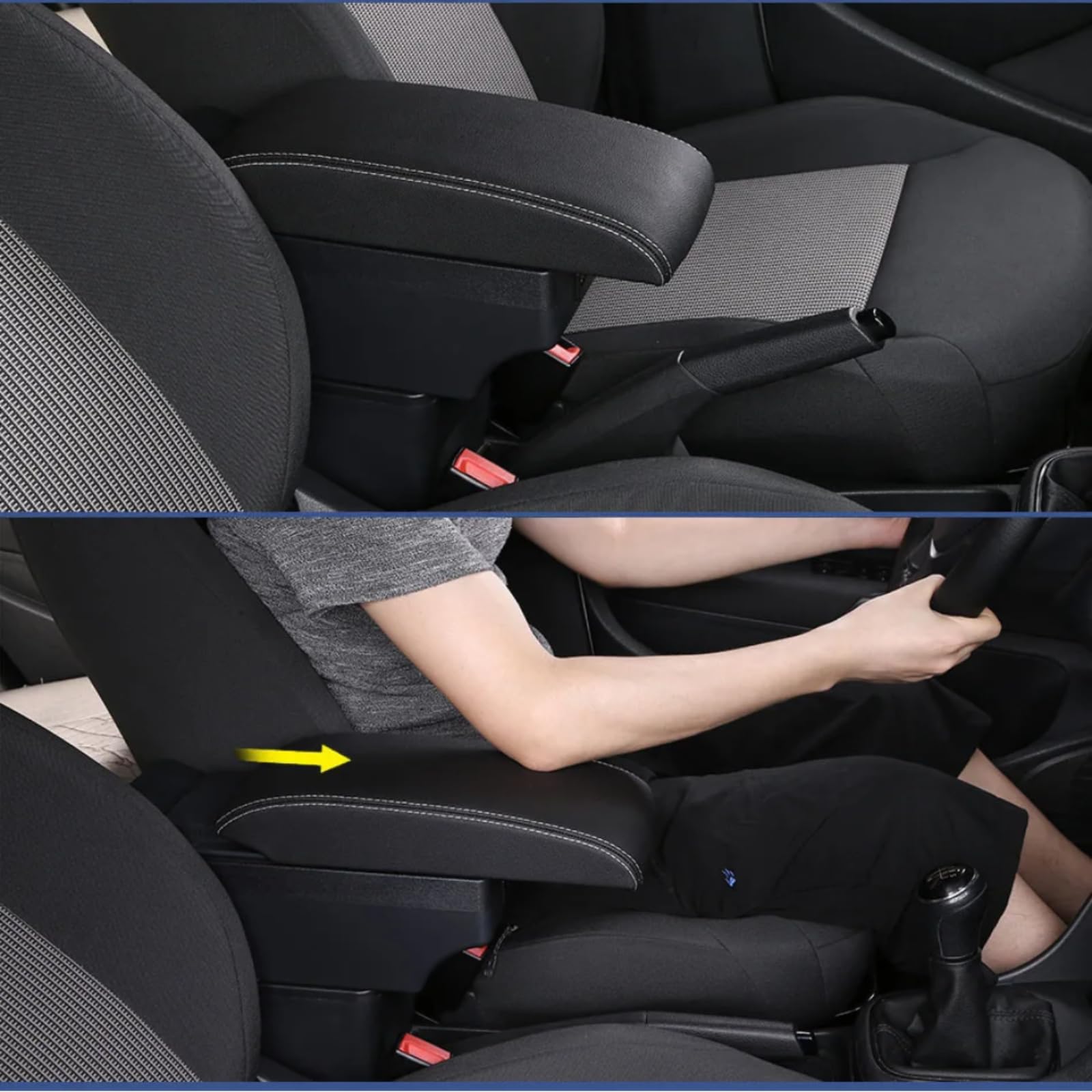 Dla Skoda Dla Octavia Dla Skoda Dla Yeti Mk2 A5 Schowek w podłokietniku samochodowym Schowek w podłokietniku Akcesoria samochodowe Części wewnętrzne Prosta instalacja