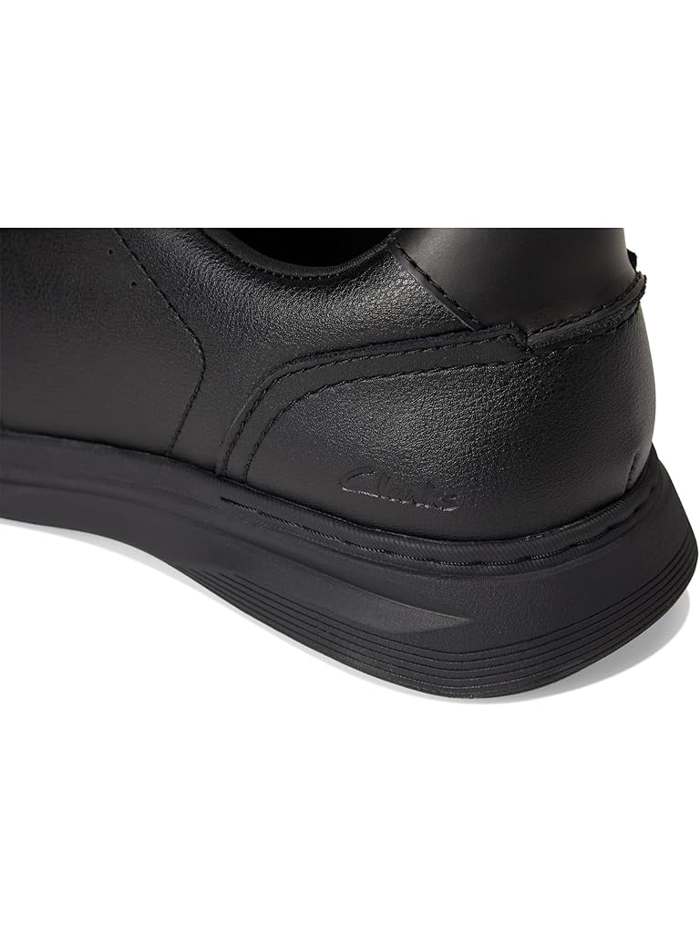 Black Clarks Craftwell Lace
