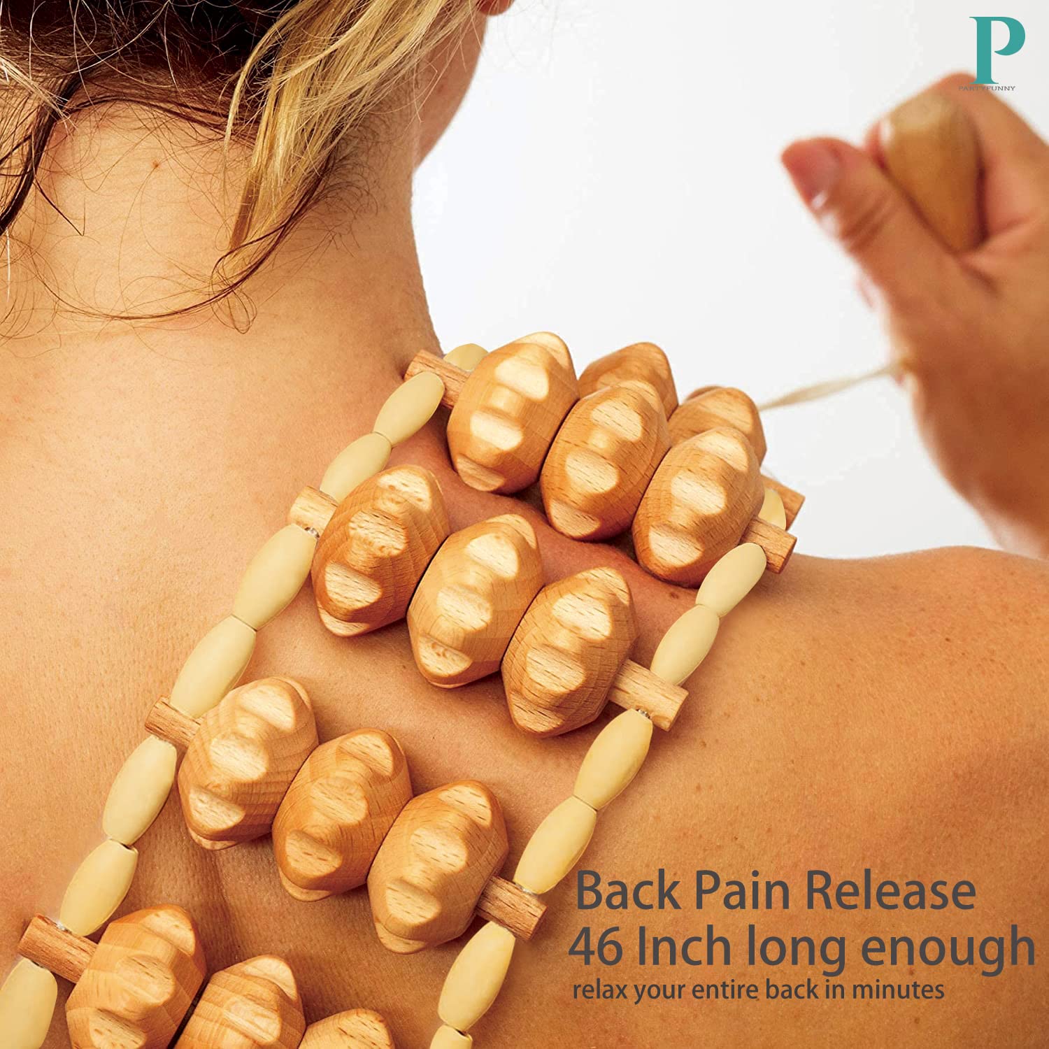 5 Piece Wood Therapy Massage Tools for Body Shaping,Maderoterapia Kit for Anti Cellulite Lymphatic Drainage,Professional Wooden Massager Set for Thigh Waist Sculpting