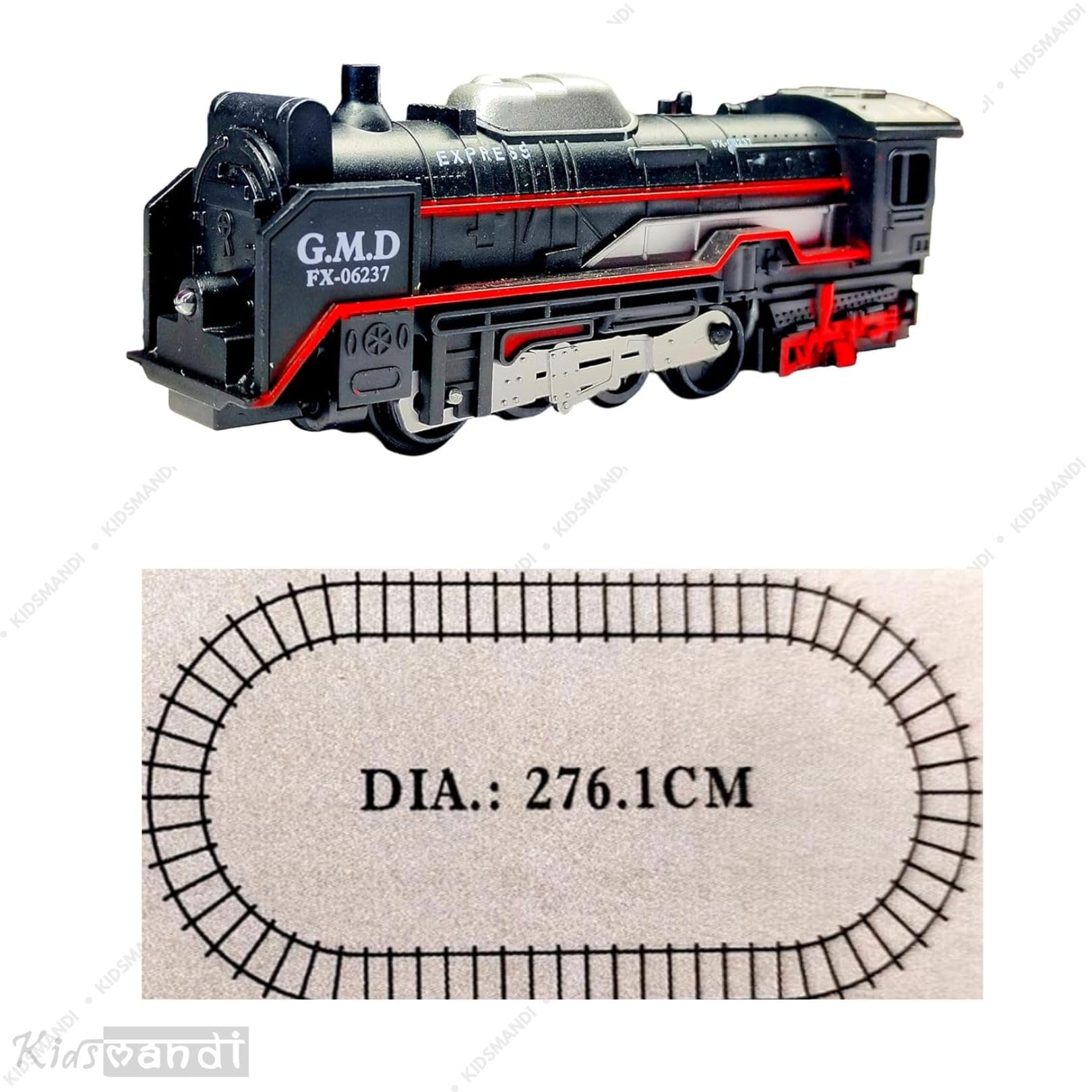 Kids Mandi® Battery Operated Toy Engine - Fun Plastic Train Set for Kids, Educational Play, Battery-Powered, Interactive Toy, for Boys & Girls - Image 2 thumbnail