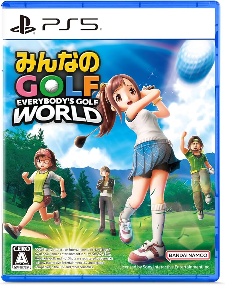 Amazon.co.jp: みんなのGOLF WORLD -PS5 : ゲーム