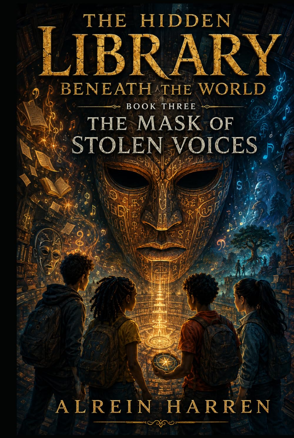 THE HIDDEN LIBRARY BENEATH THE WORLD: The Mask of Stolen Voices