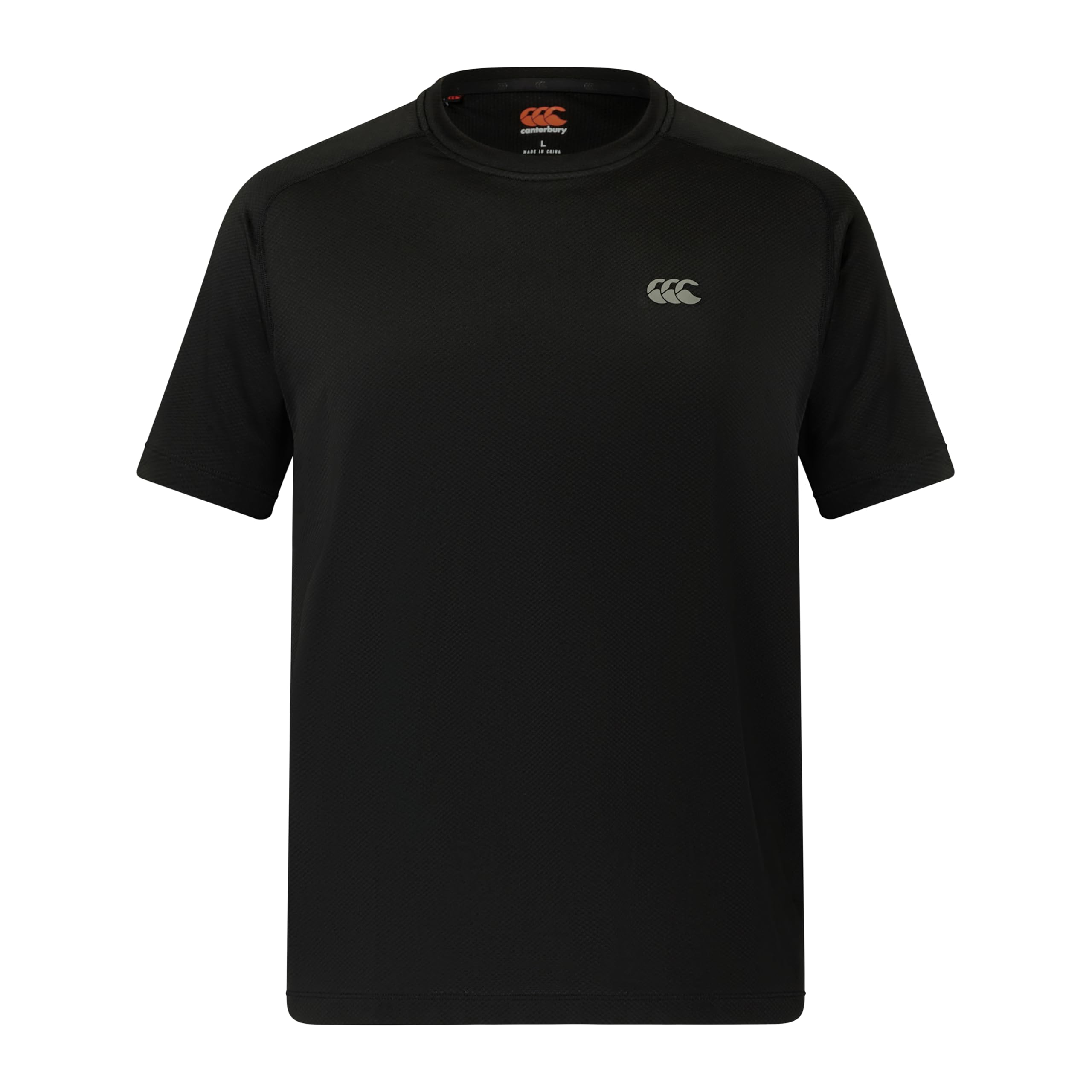 Canterbury Men's Tempo Short Sleeve Performance T-Shirt - Black - L